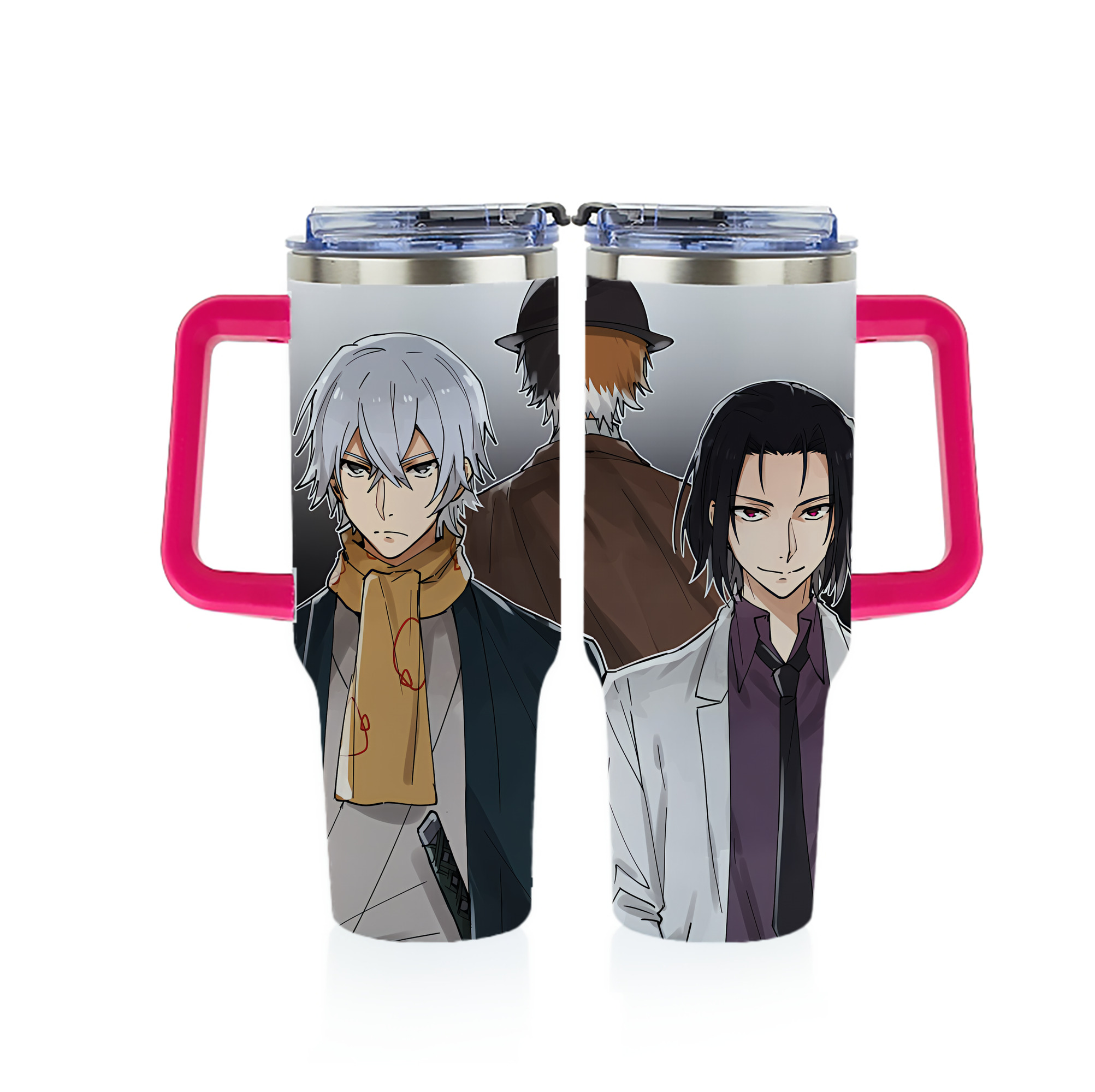 （画像用） 文豪ストレイドッグス Bungo Stray Dogs 1200ｍLフルプリント車用タンブラー